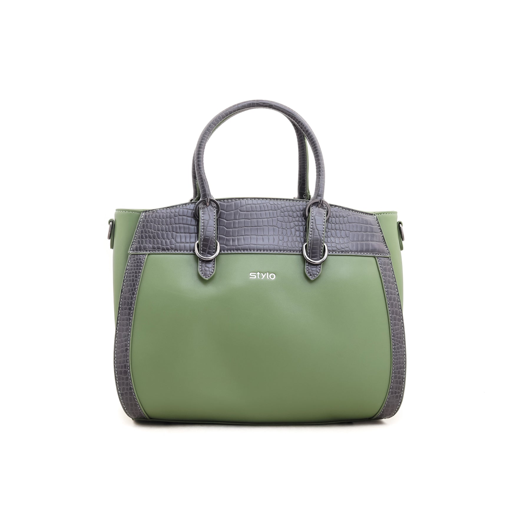 Green Formal Hand Bag P35303