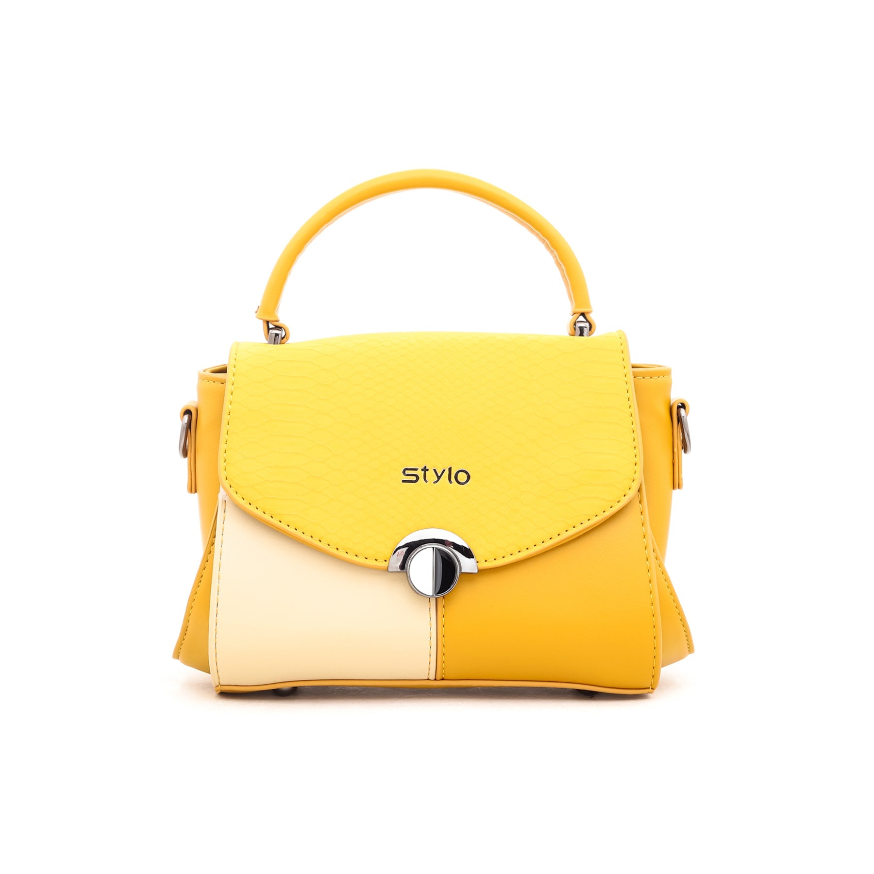 Yellow Formal Hand Bag P35311