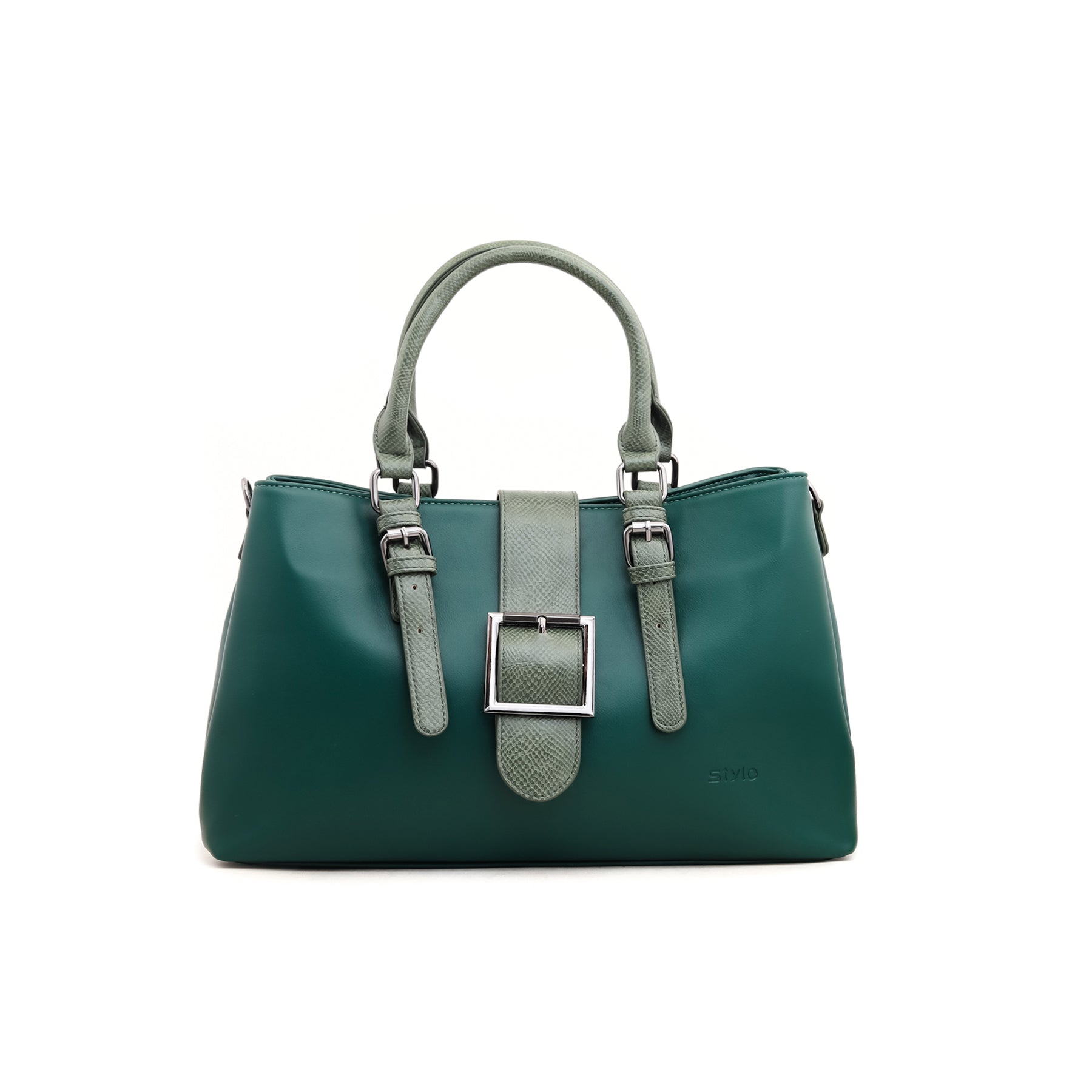 Green Formal Hand Bag P35314