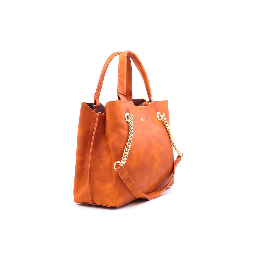 Orange Formal Hand Bag P35426