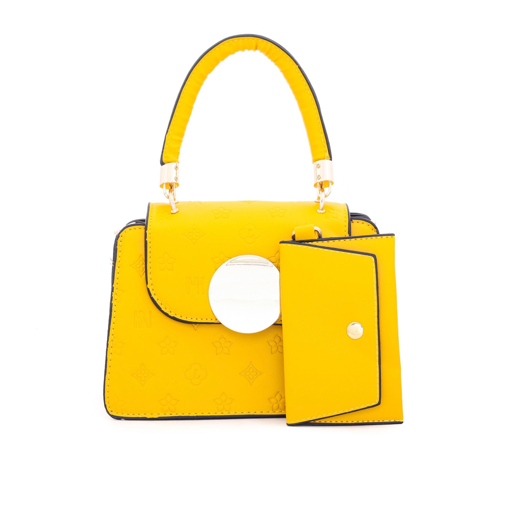 Yellow Formal Shoulder Bag P35434