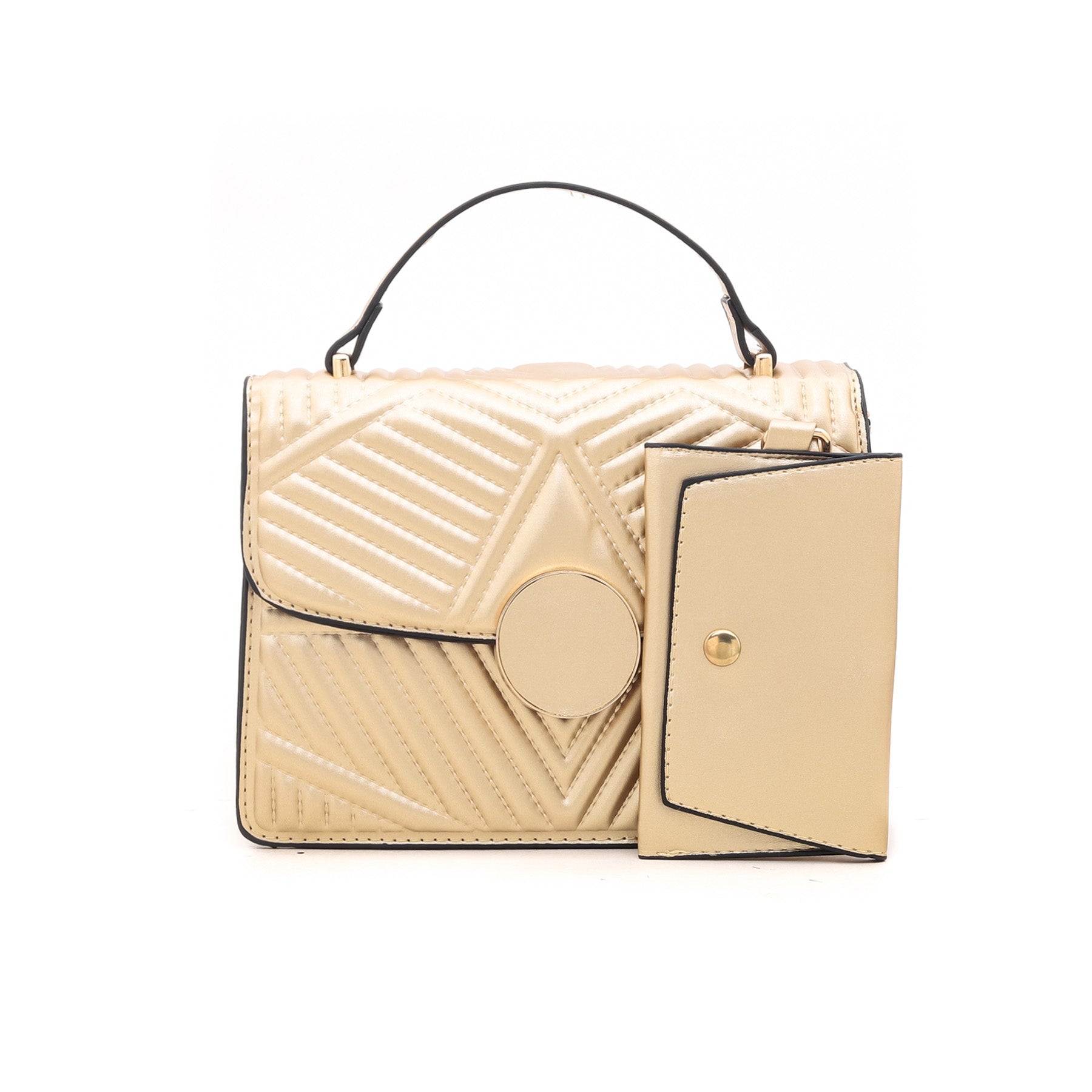 Golden Formal Shoulder Bag P35479