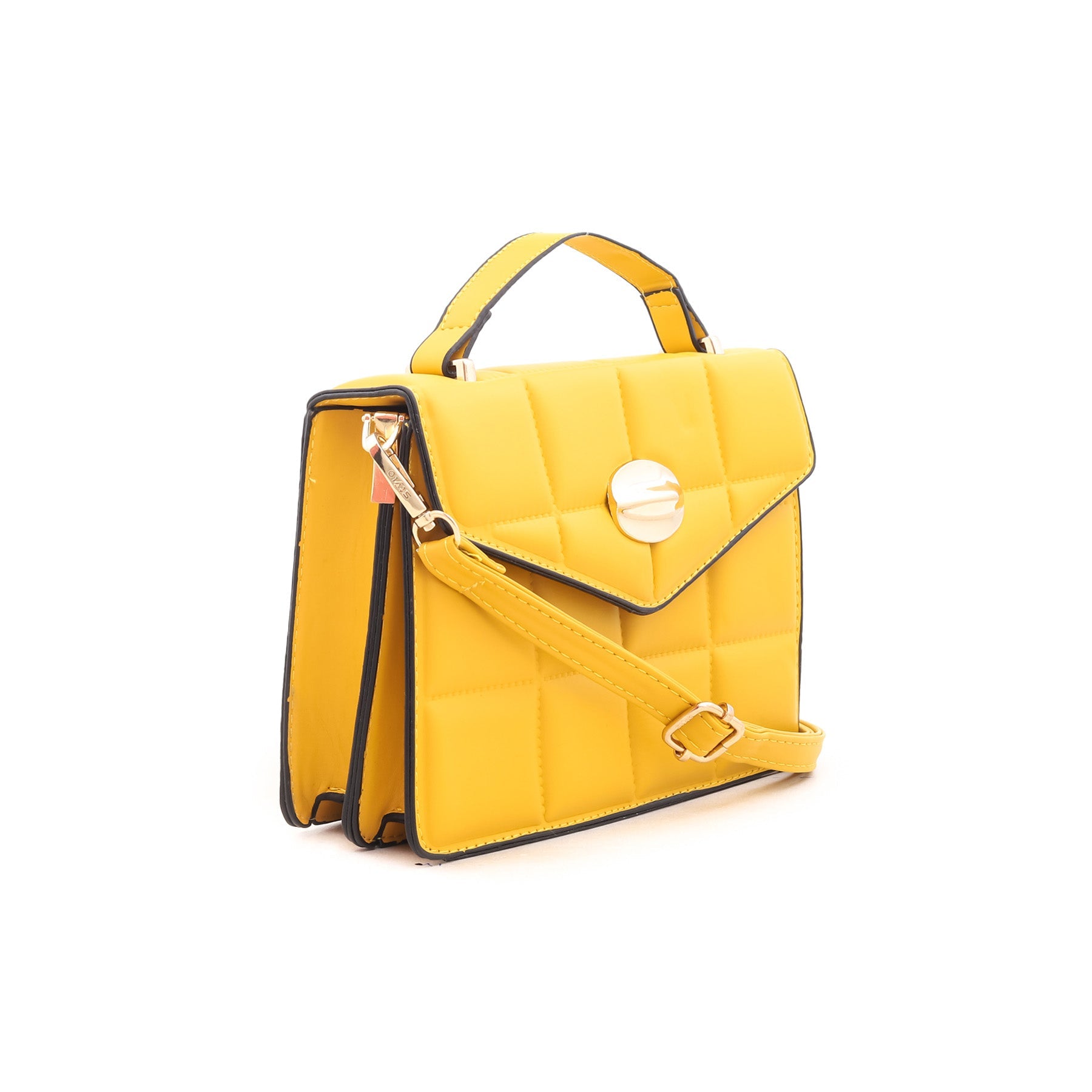 Yellow Formal Shoulder Bag P35484