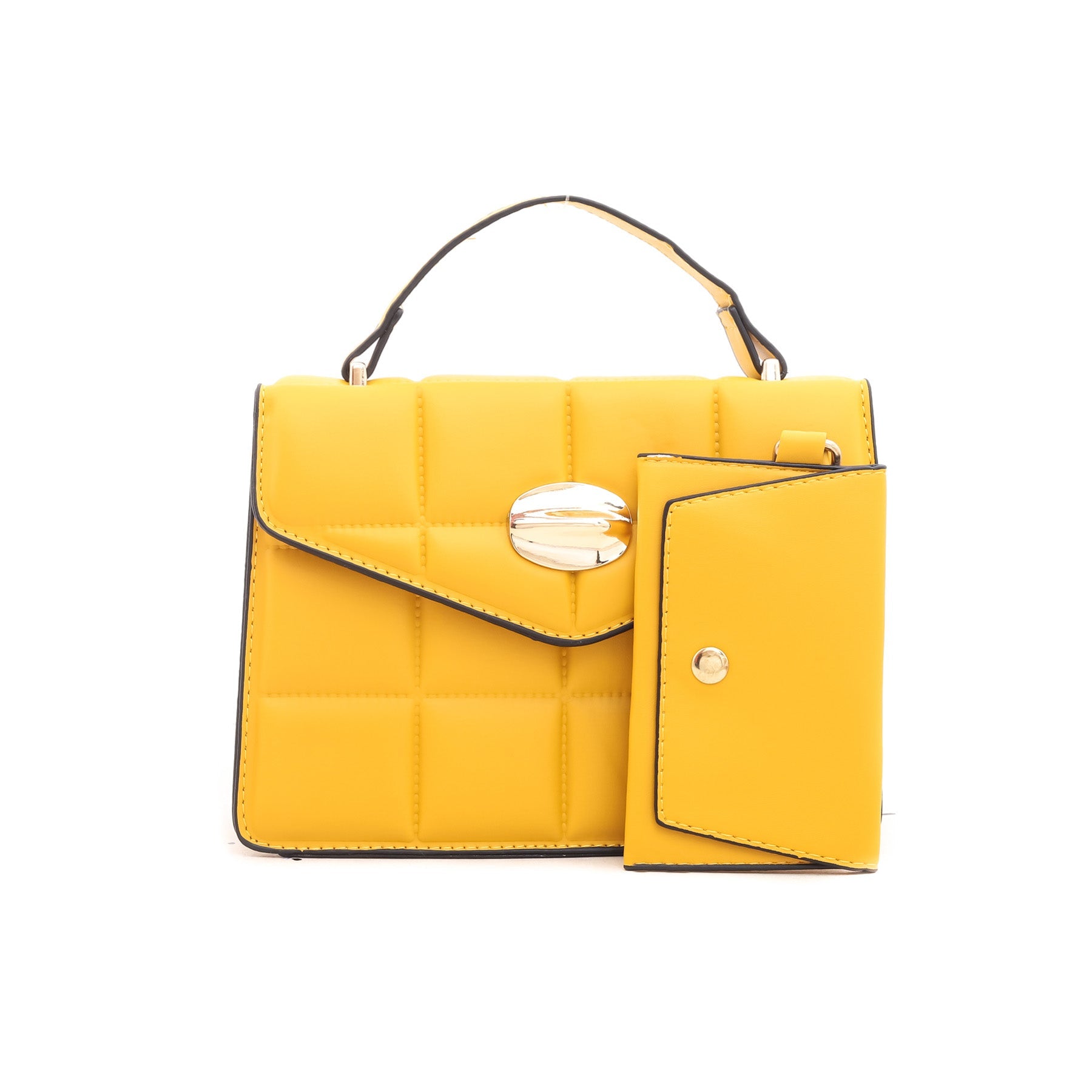 Yellow Formal Shoulder Bag P35484