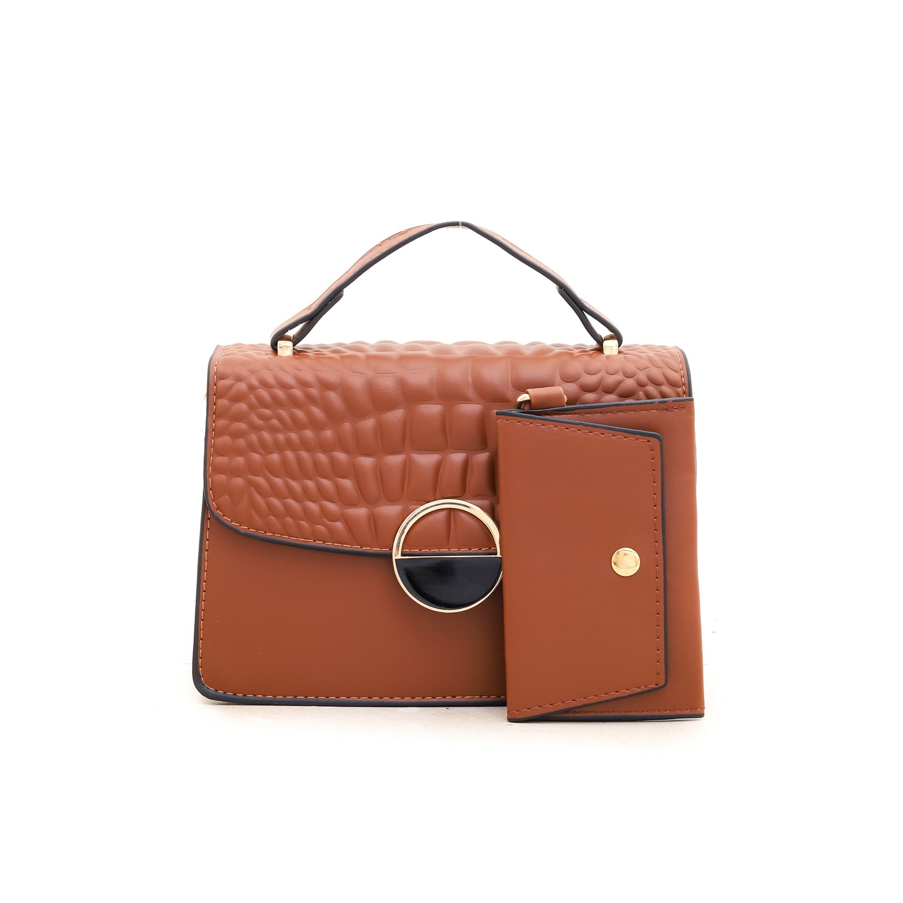 Brown Formal Shoulder Bag P35495