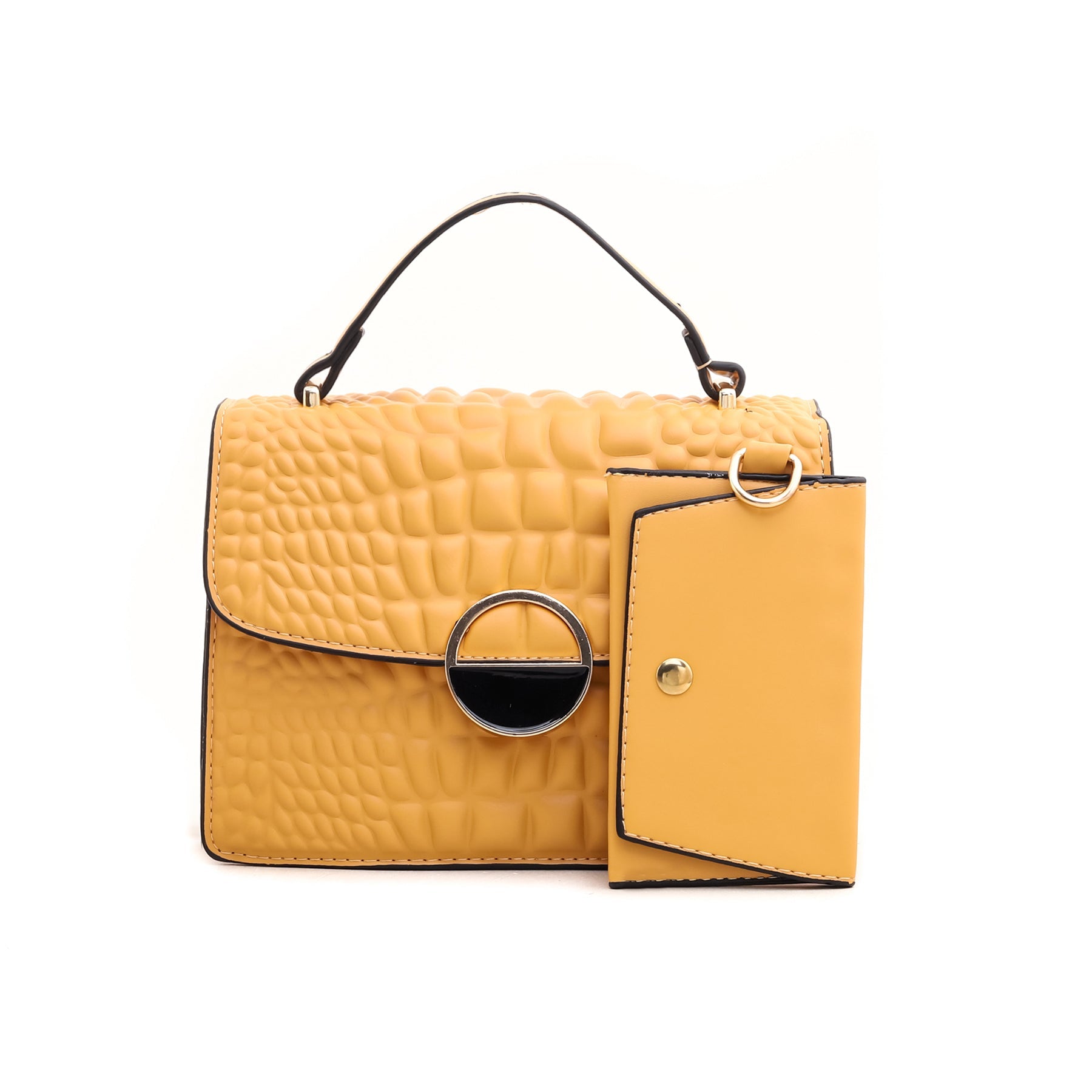 Yellow Formal Shoulder Bag P35518