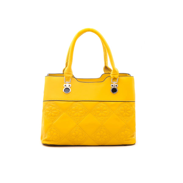 Yellow Formal Hand Bag P35590