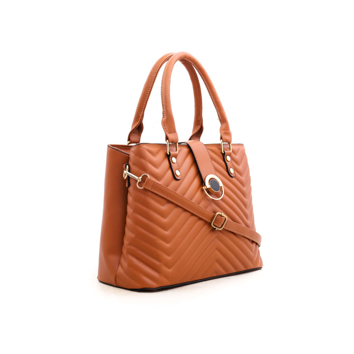 Brown Formal Hand Bag P35591