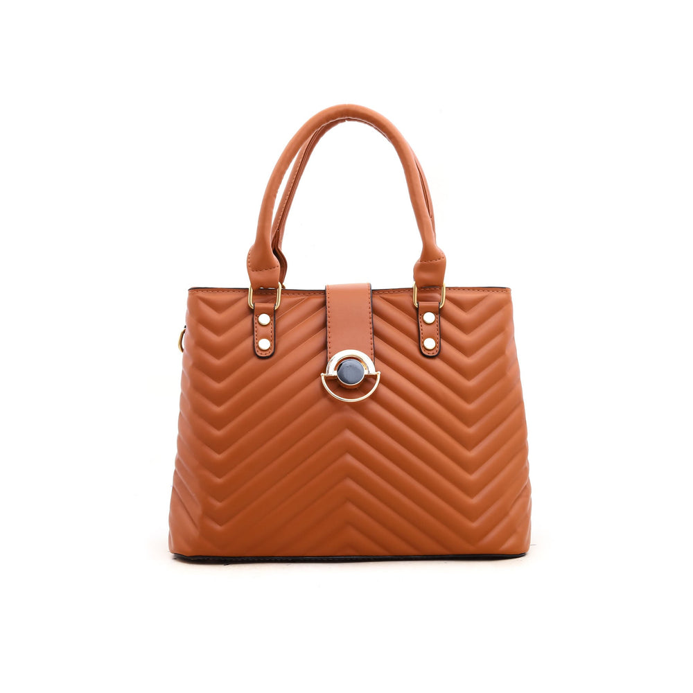 Brown Formal Hand Bag P35591