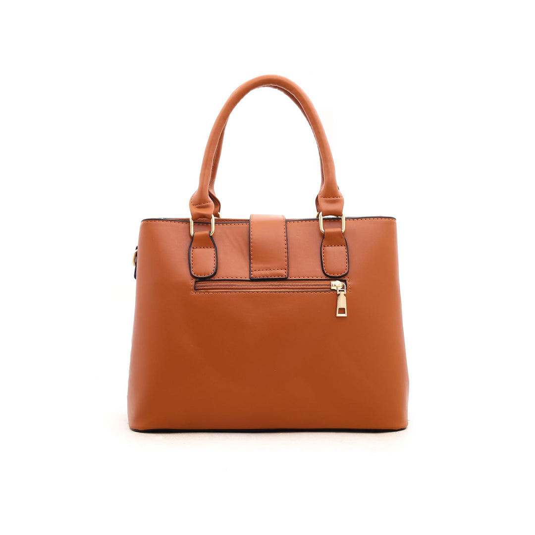 Brown Formal Hand Bag P35591