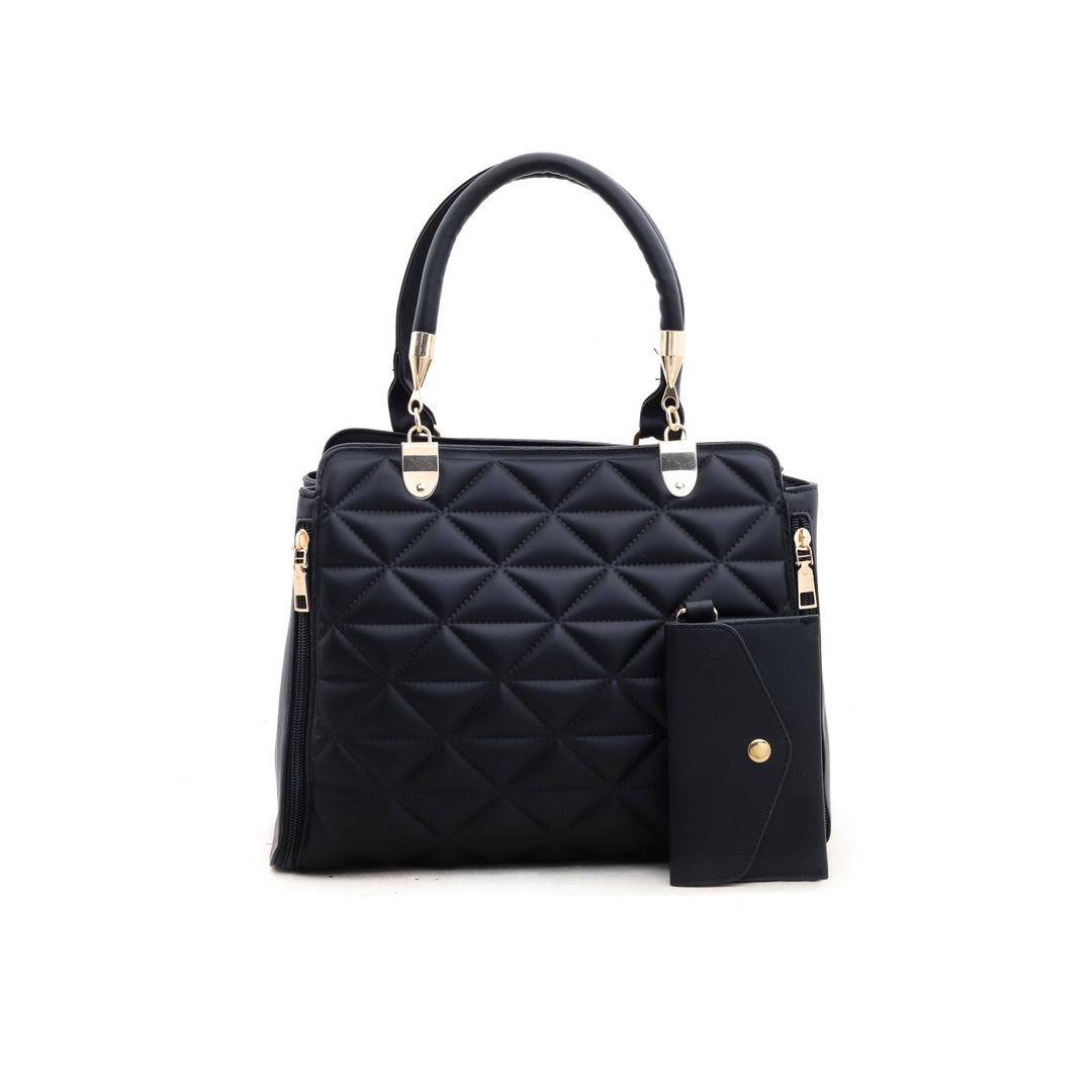 Black Formal Hand Bag P35595