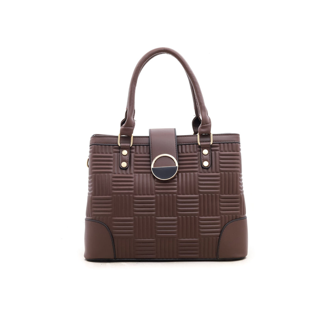 Brown Formal Hand Bag P35609