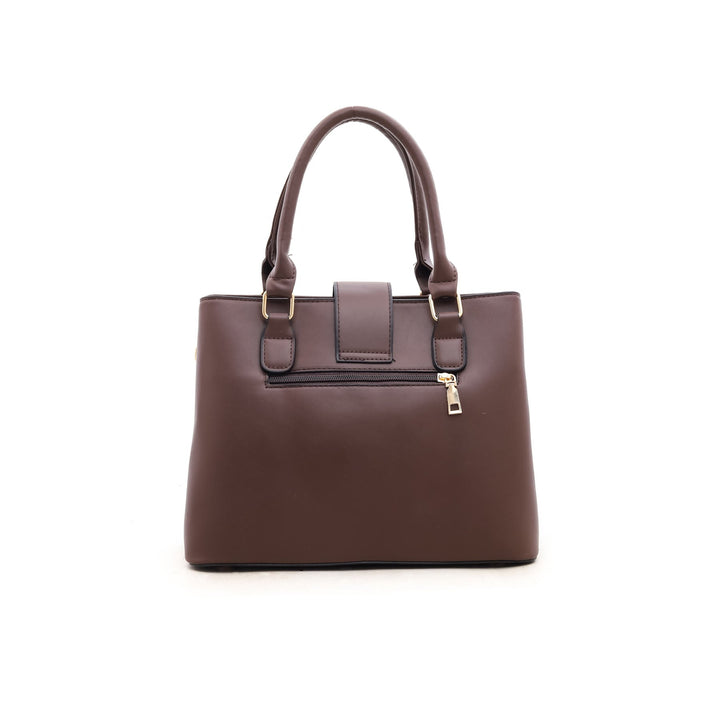 Brown Formal Hand Bag P35609