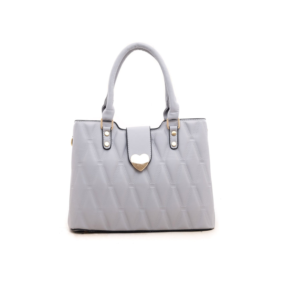 Grey Formal Hand Bag P35611