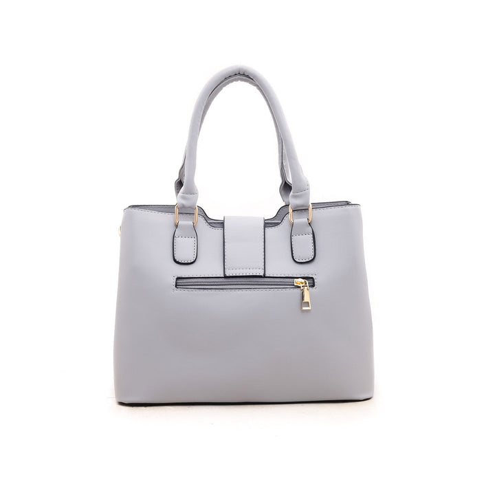 Grey Formal Hand Bag P35611