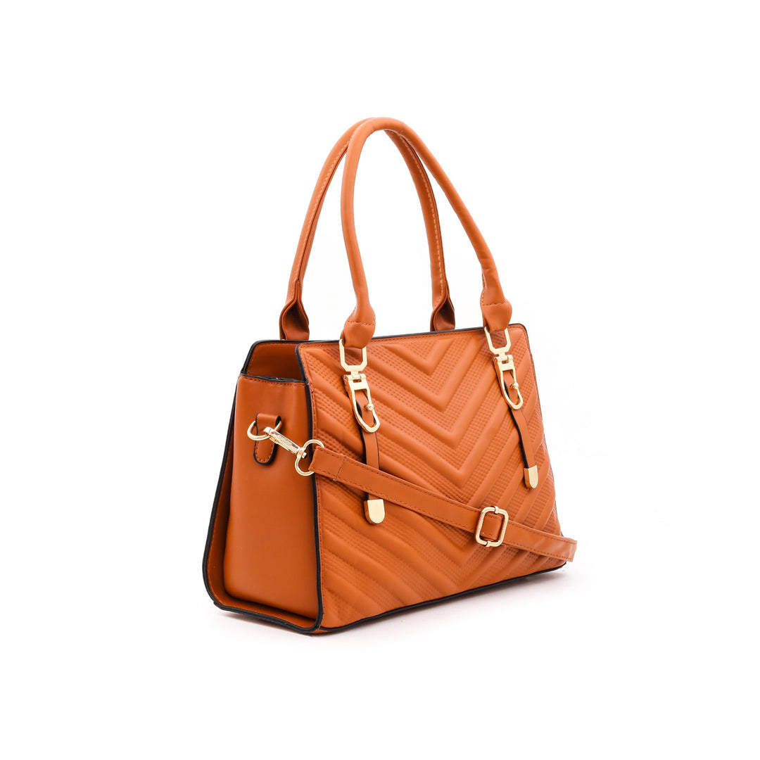 Brown Formal Hand Bag P35618