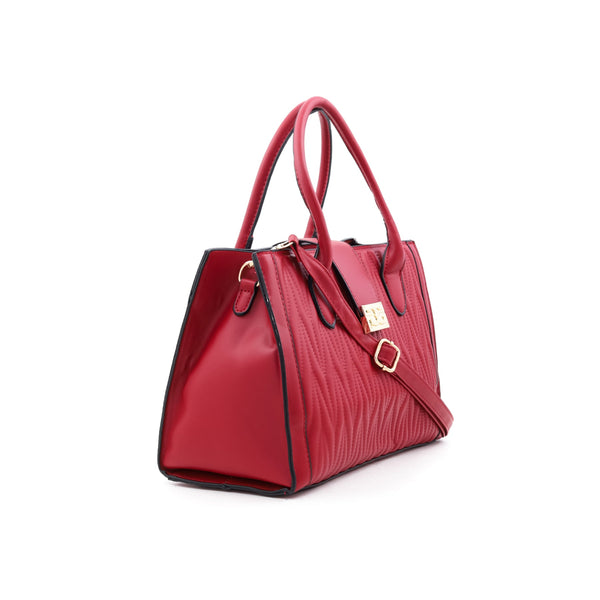 Red Formal Hand Bag P35633