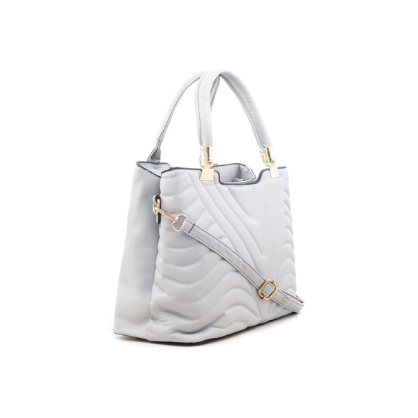 Grey Formal Hand Bag P35634