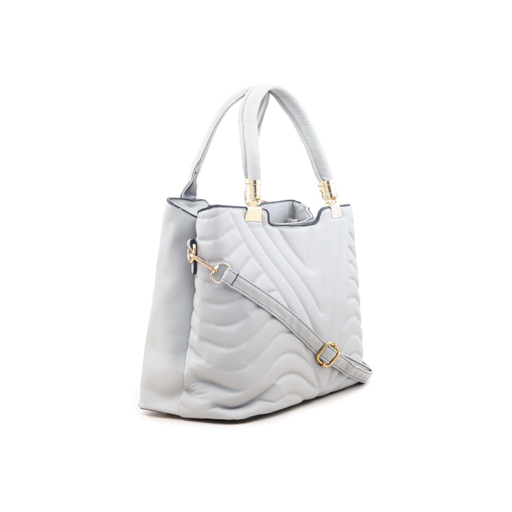 Grey Formal Hand Bag P35634