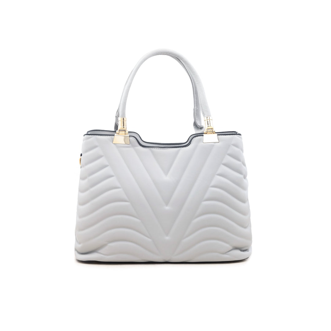 Grey Formal Hand Bag P35634
