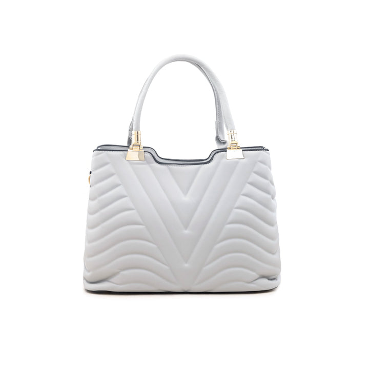 Grey Formal Hand Bag P35634