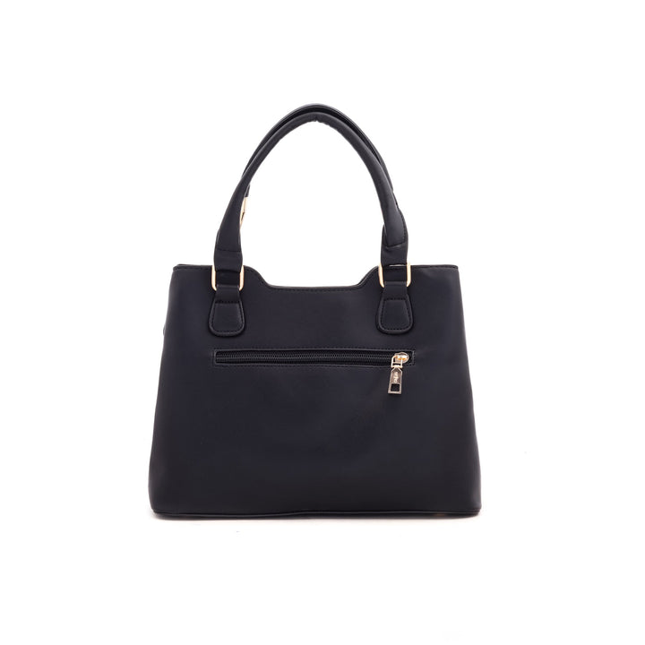Black Formal Hand Bag P35655