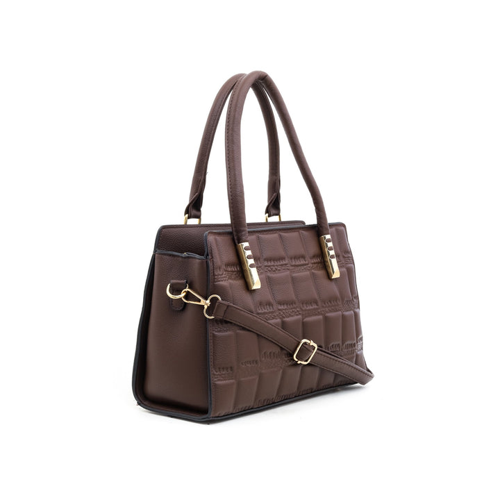 Brown Formal Hand Bag P35685