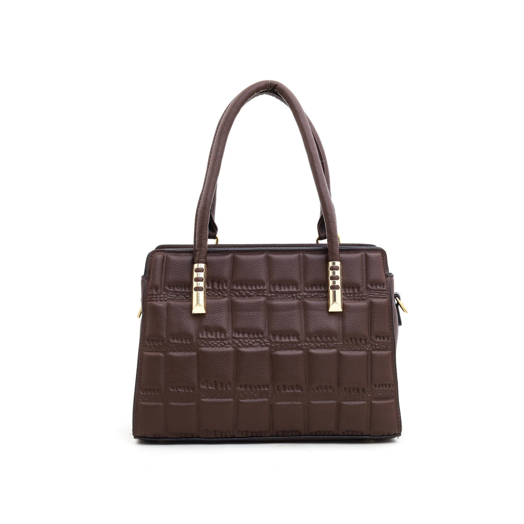 Brown Formal Hand Bag P35685