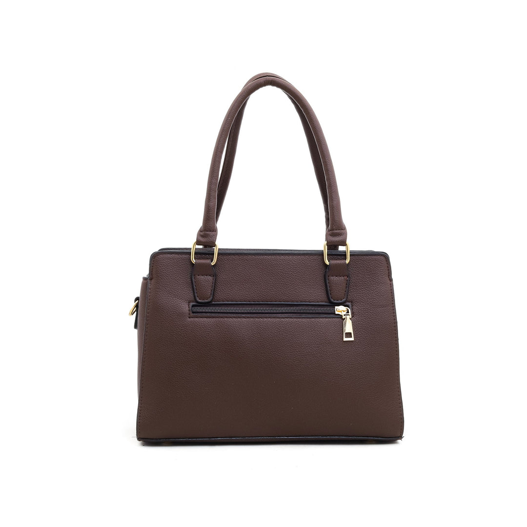 Brown Formal Hand Bag P35685