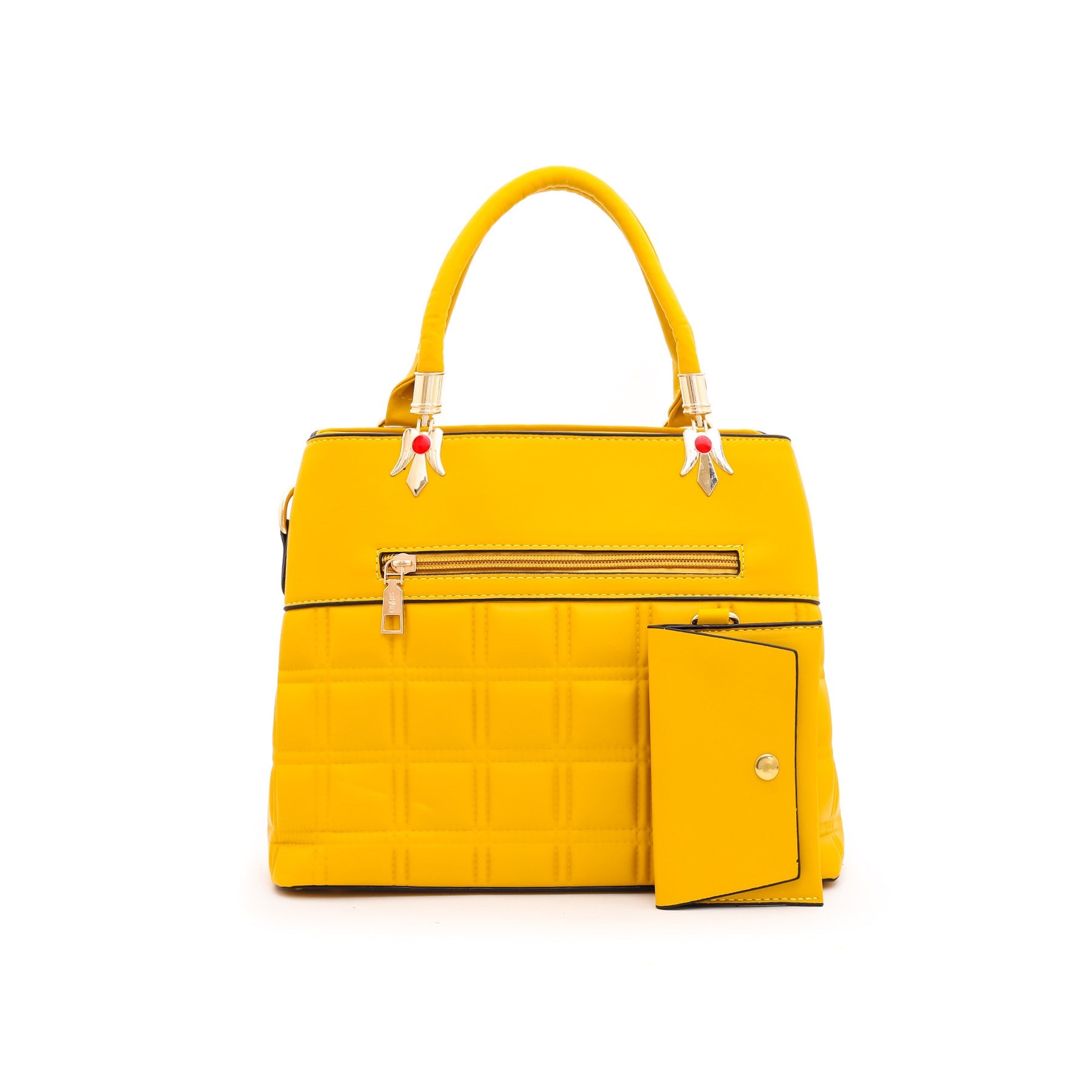 Yellow Formal Hand Bag P35690