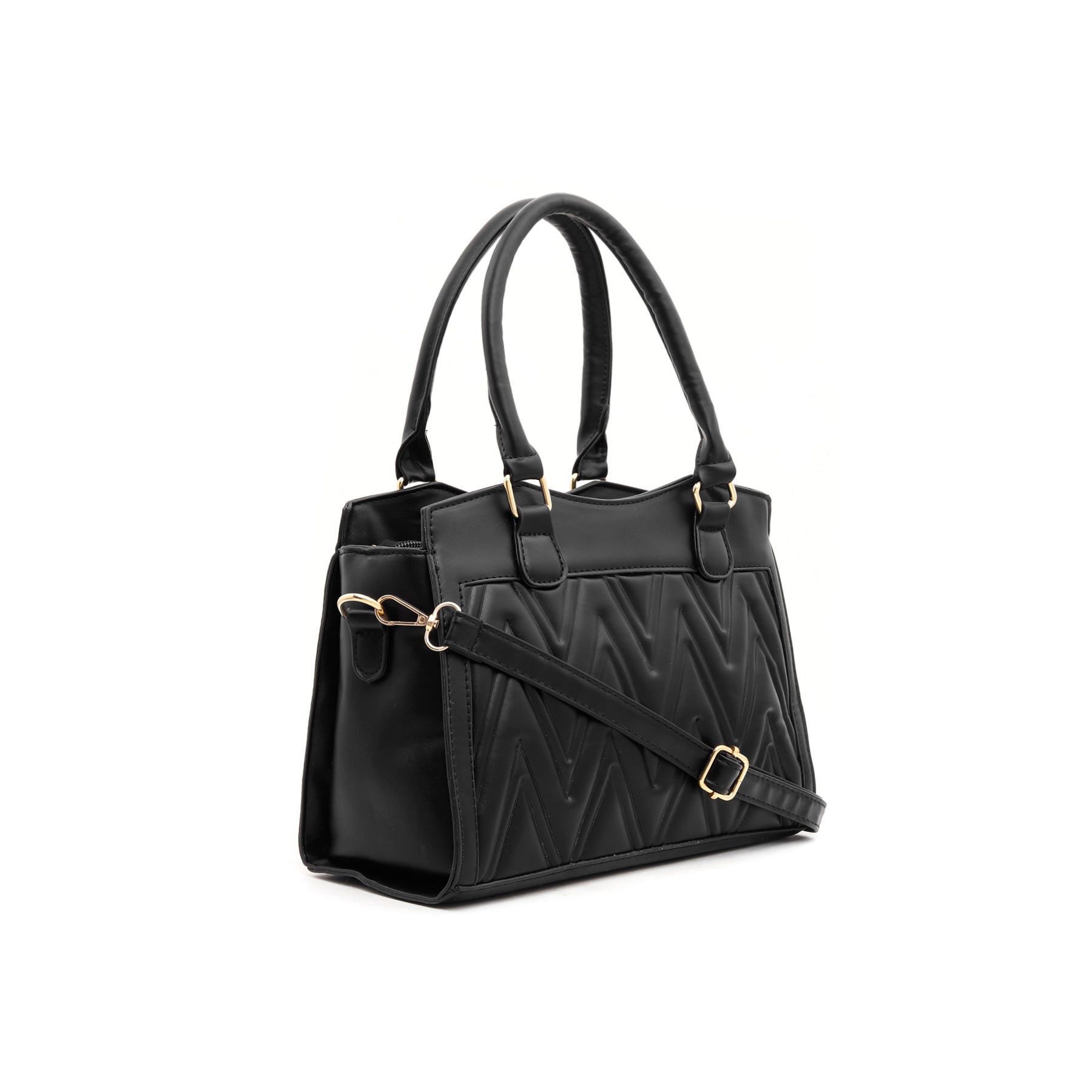 Black Formal Hand Bag P35726
