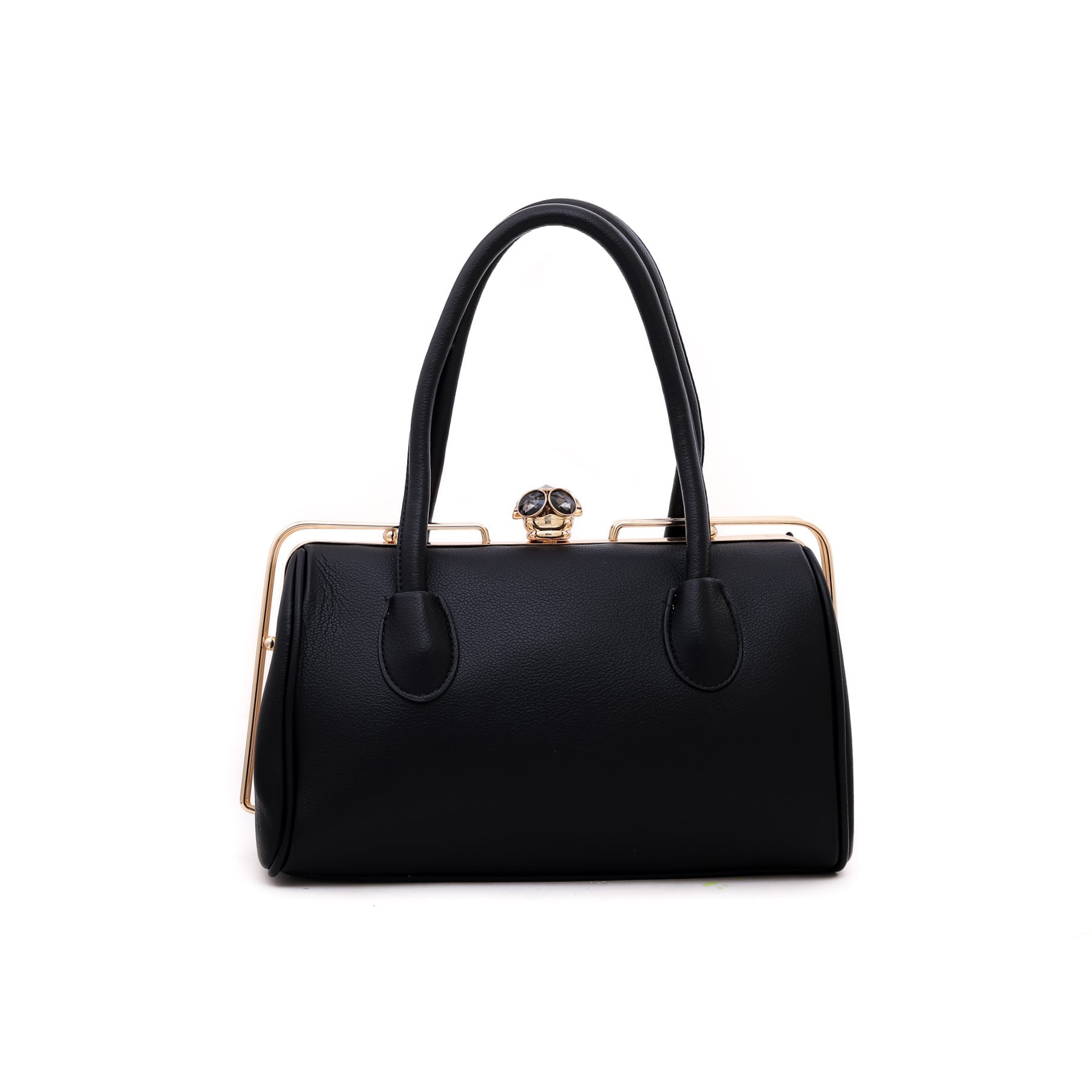 Black Fancy Hand Bag P35826