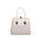 White Fancy Hand Bag P35827