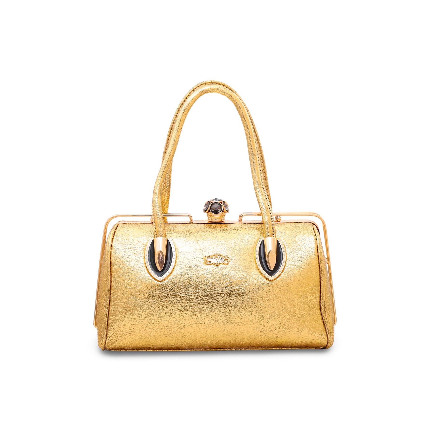 Golden Fancy Hand Bag P35828
