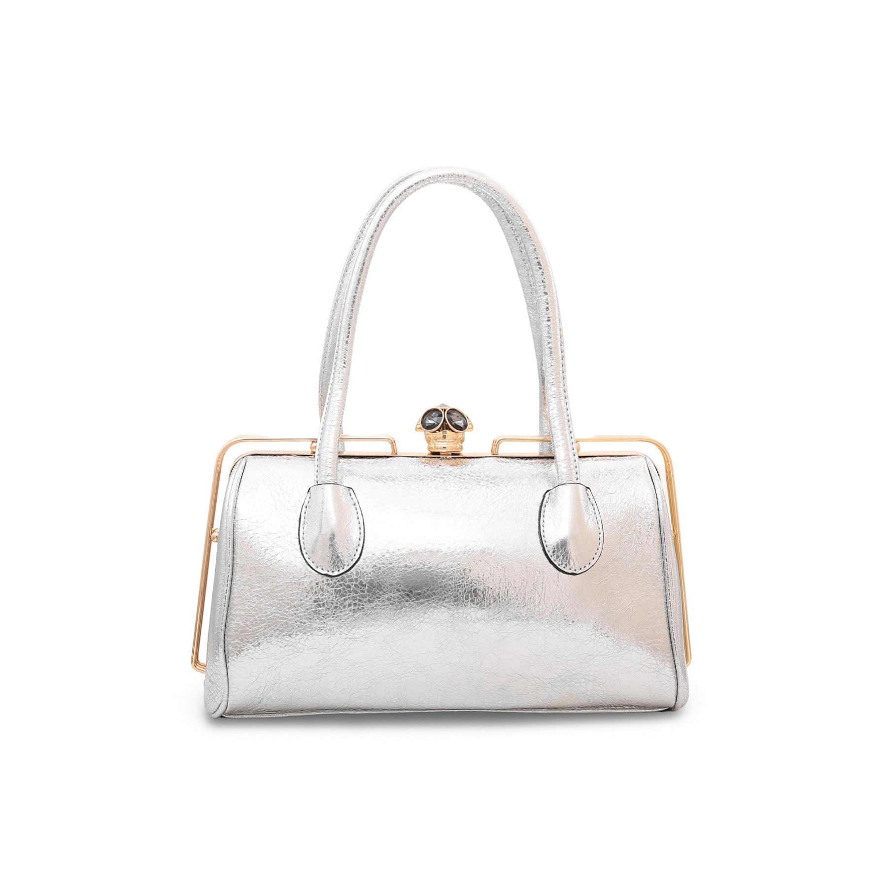 Silver Fancy Hand Bag P35828