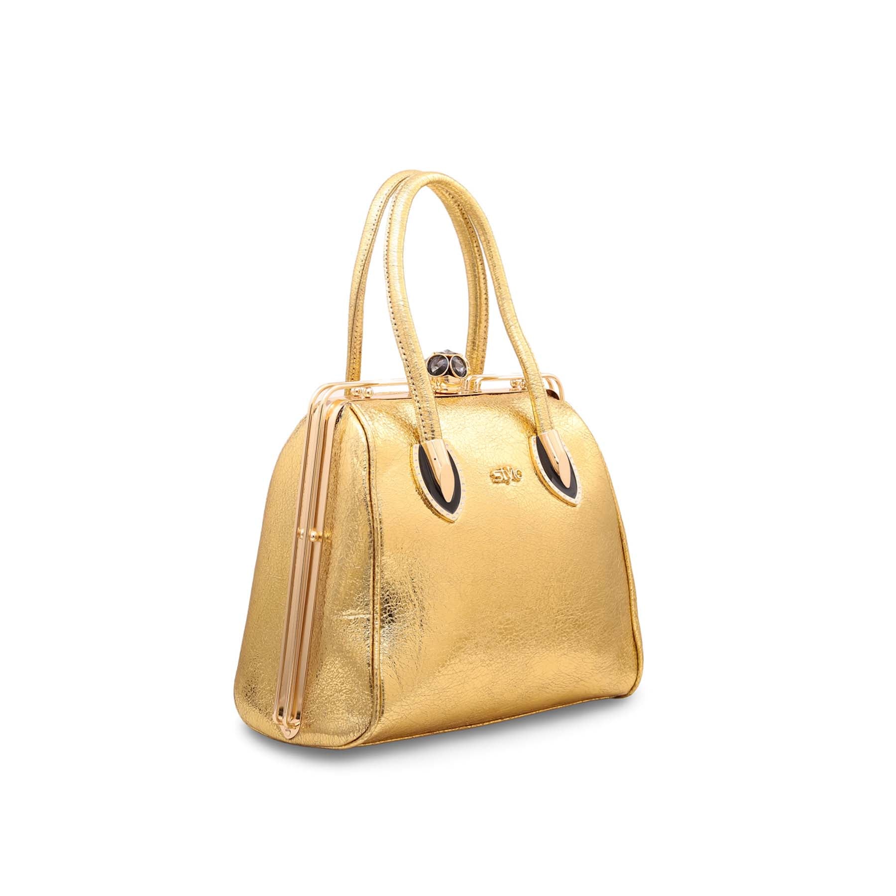 Golden Fancy Hand Bag P35829