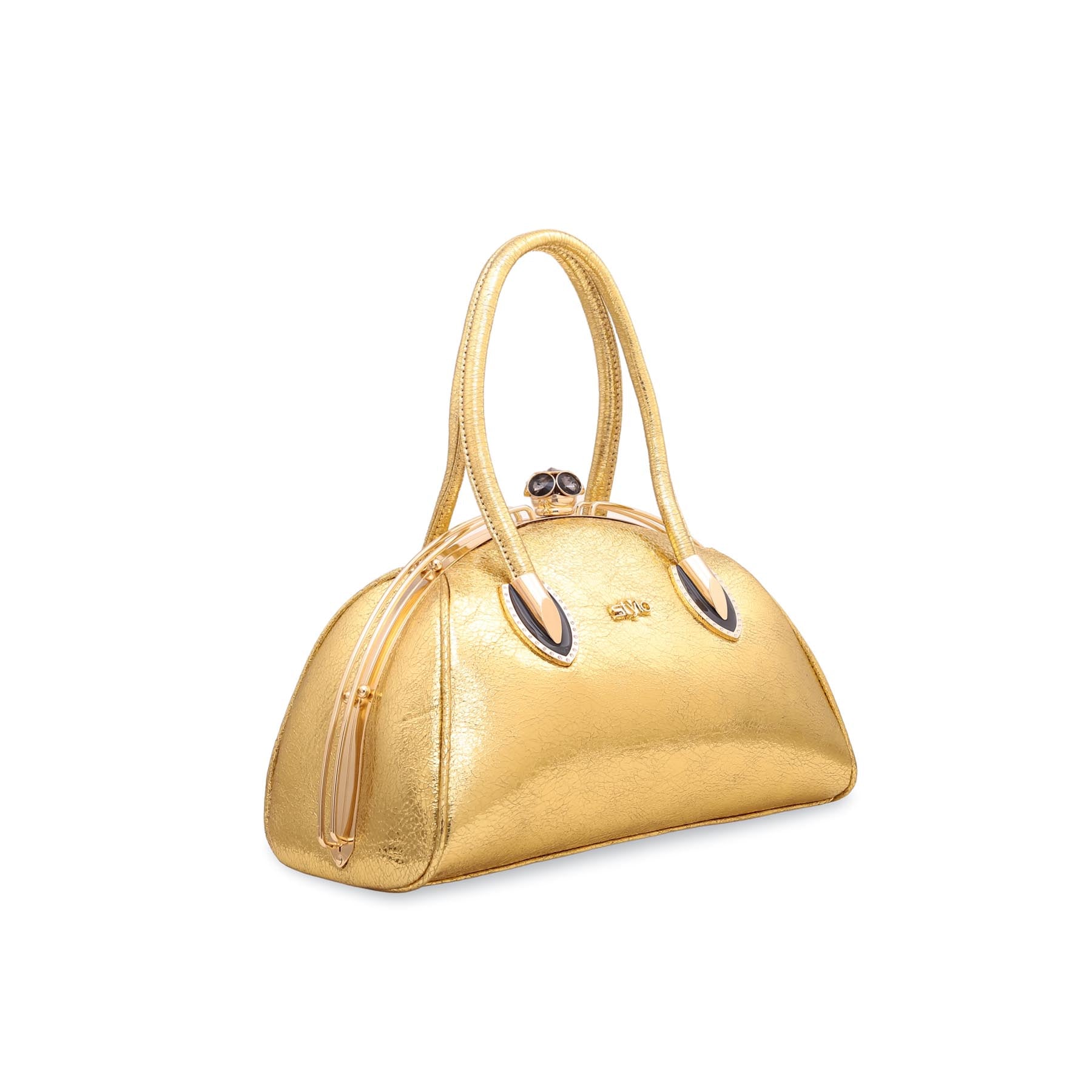 Gold in outlet bag