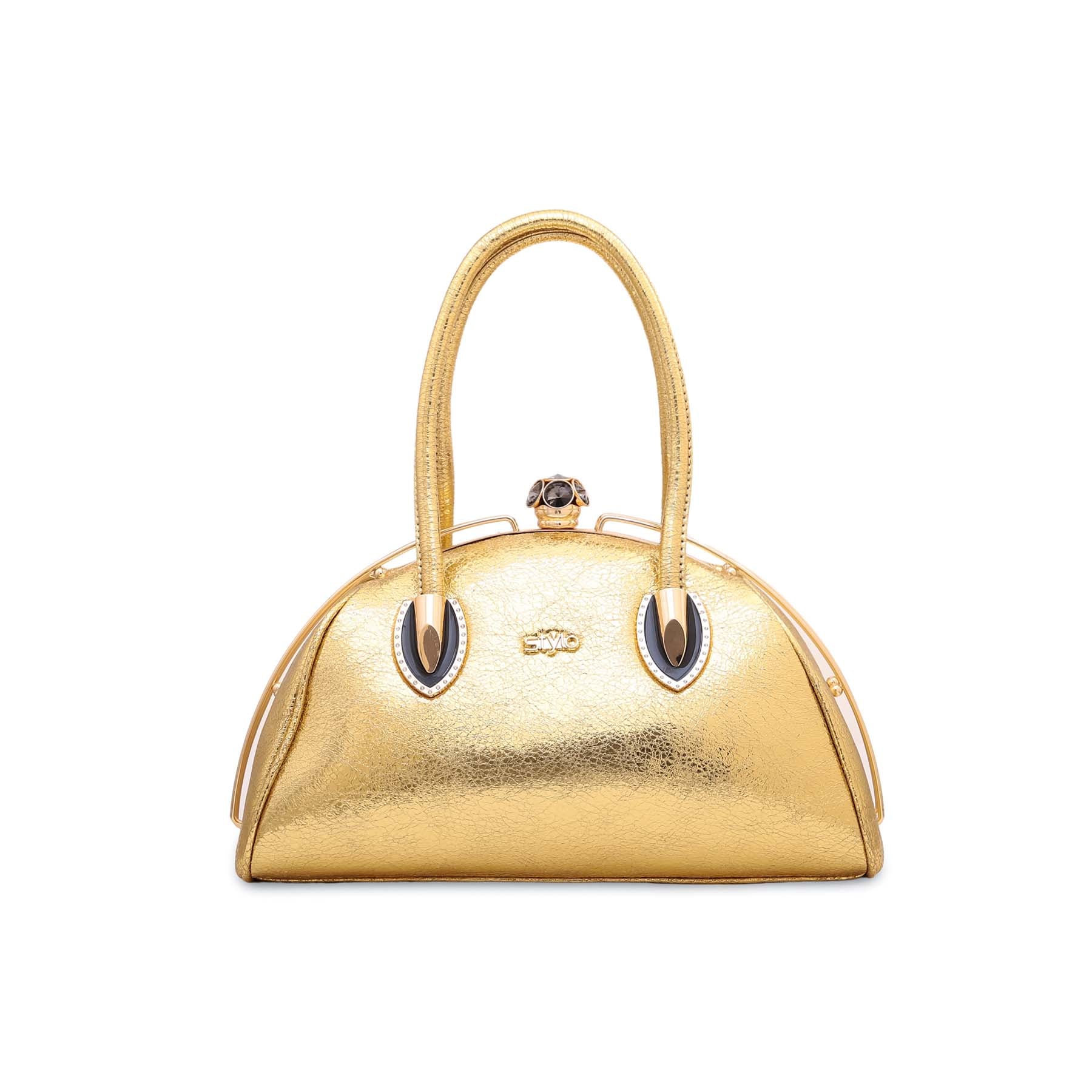 Golden Fancy Hand Bag P35830