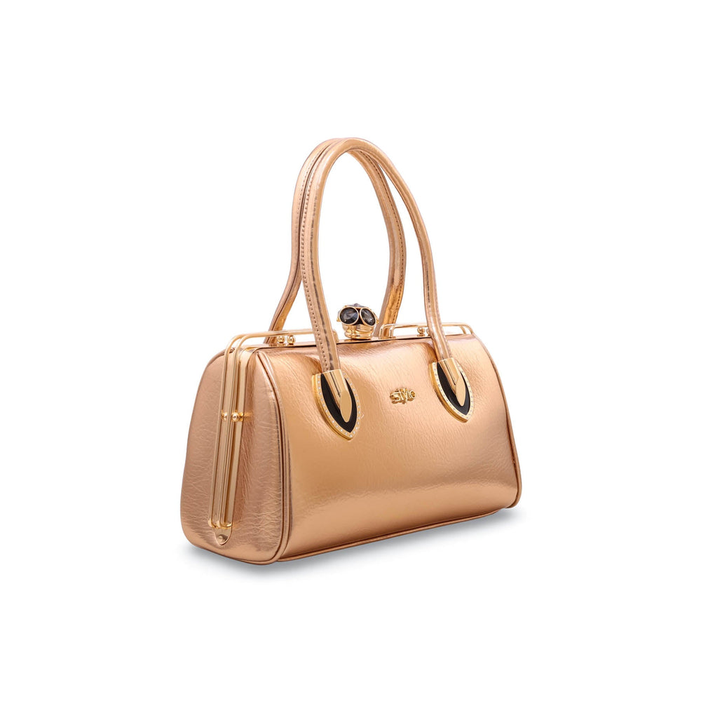 Champagne Fancy Hand Bag P35834