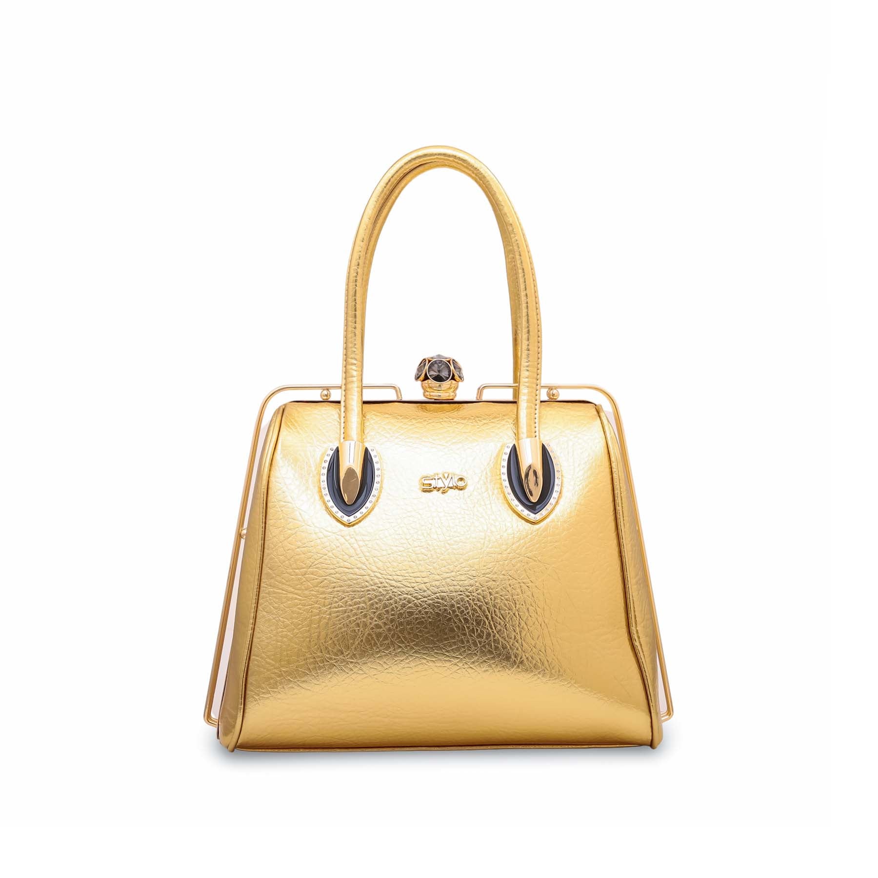 Golden Fancy Hand Bag P35835
