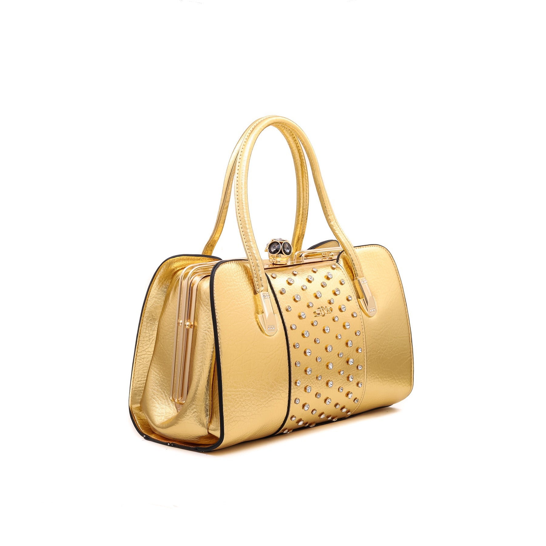 Golden Fancy Hand Bag P35838
