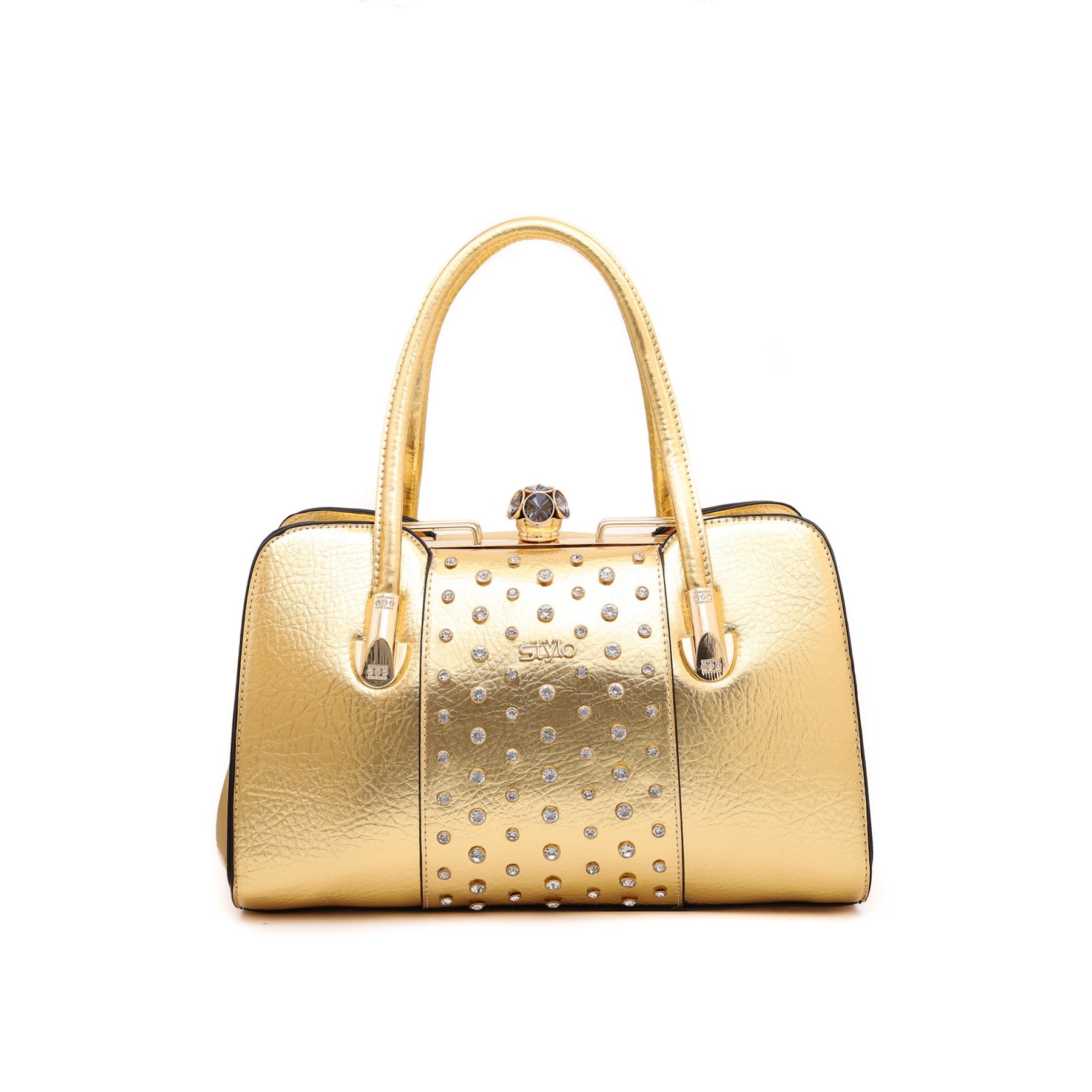 Golden Fancy Hand Bag P35838