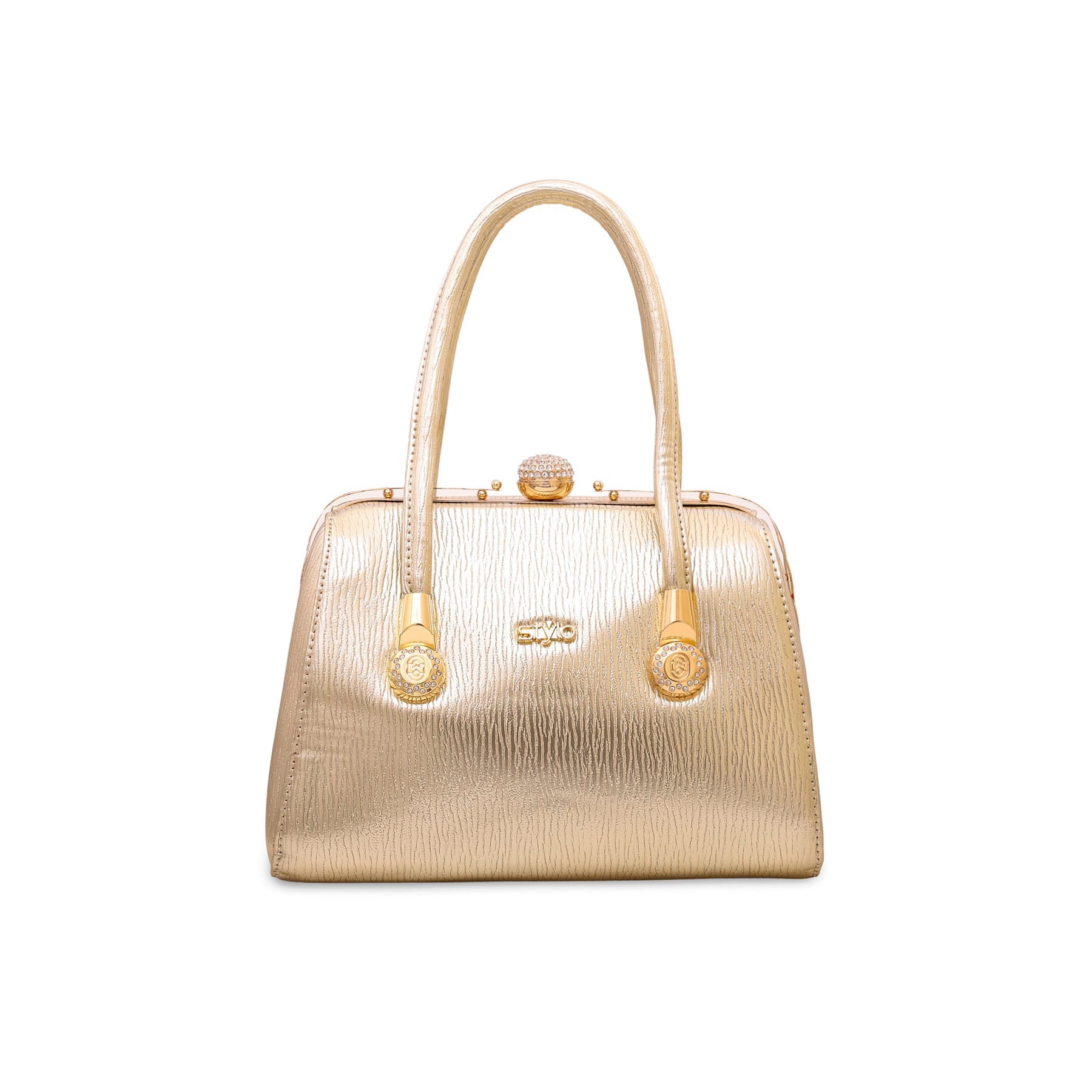 Golden Fancy Hand Bag P35843