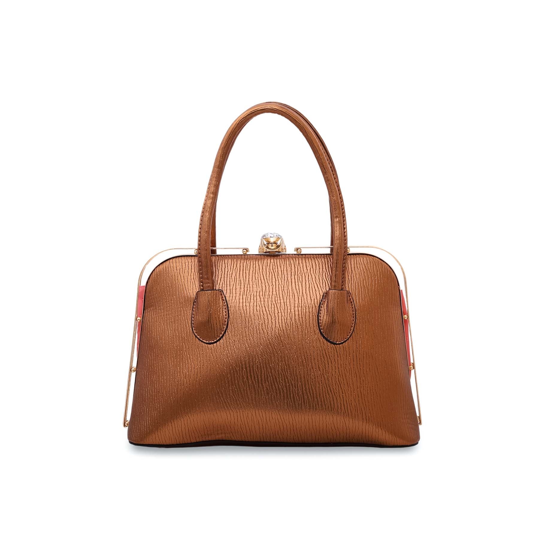 Copper Fancy Hand Bag P35845