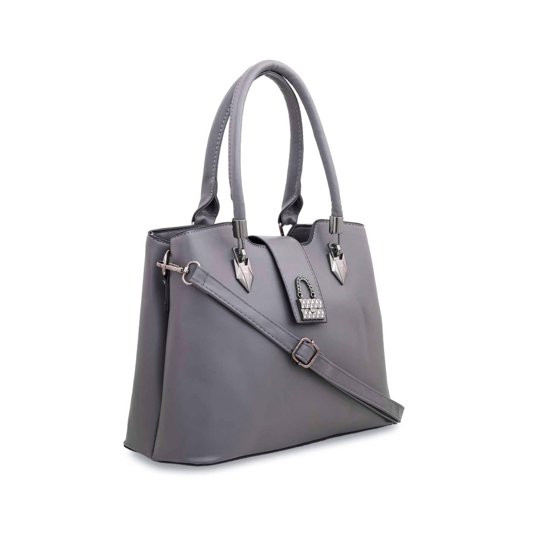 Grey Formal Hand Bags P35866