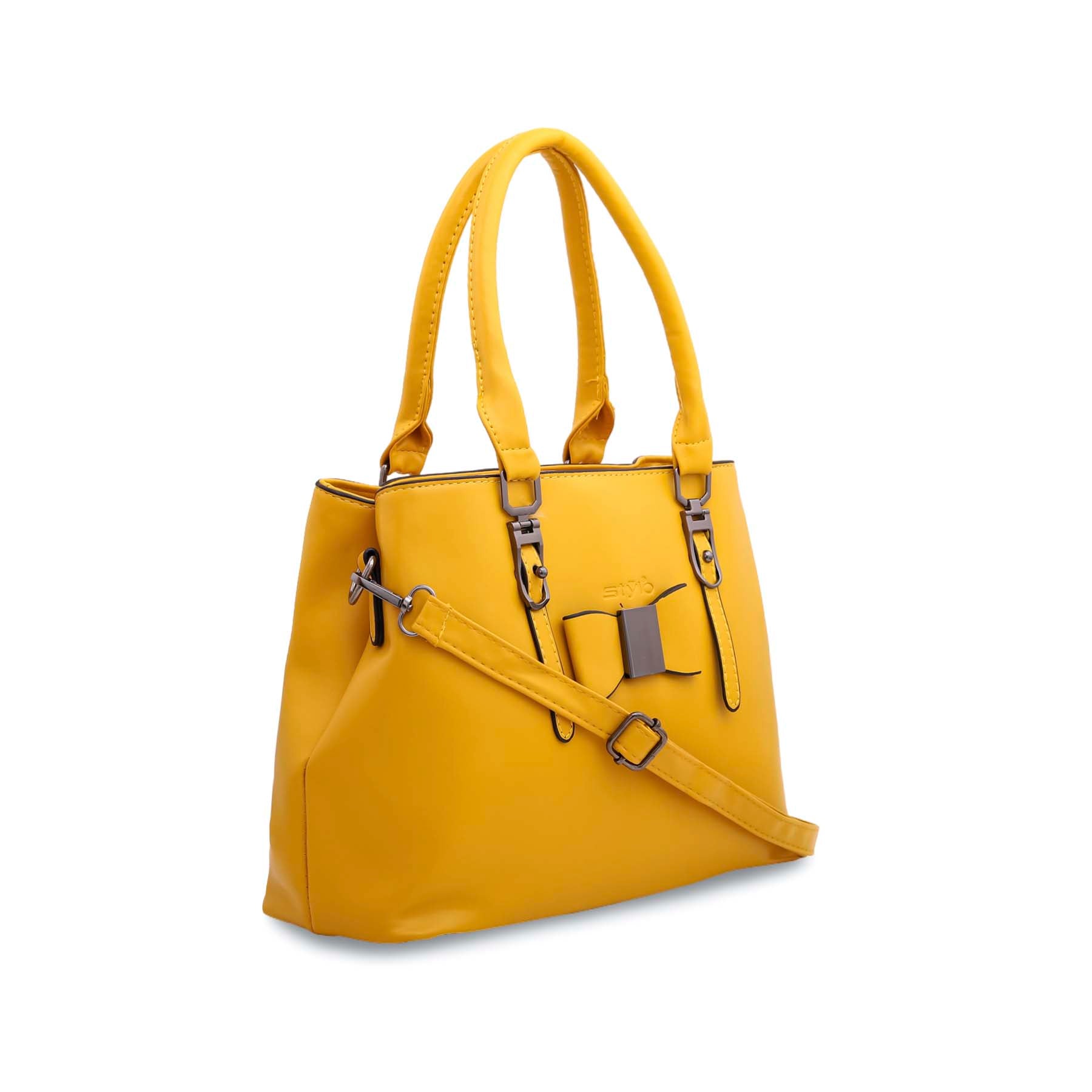 Yellow Formal Hand Bags P35867