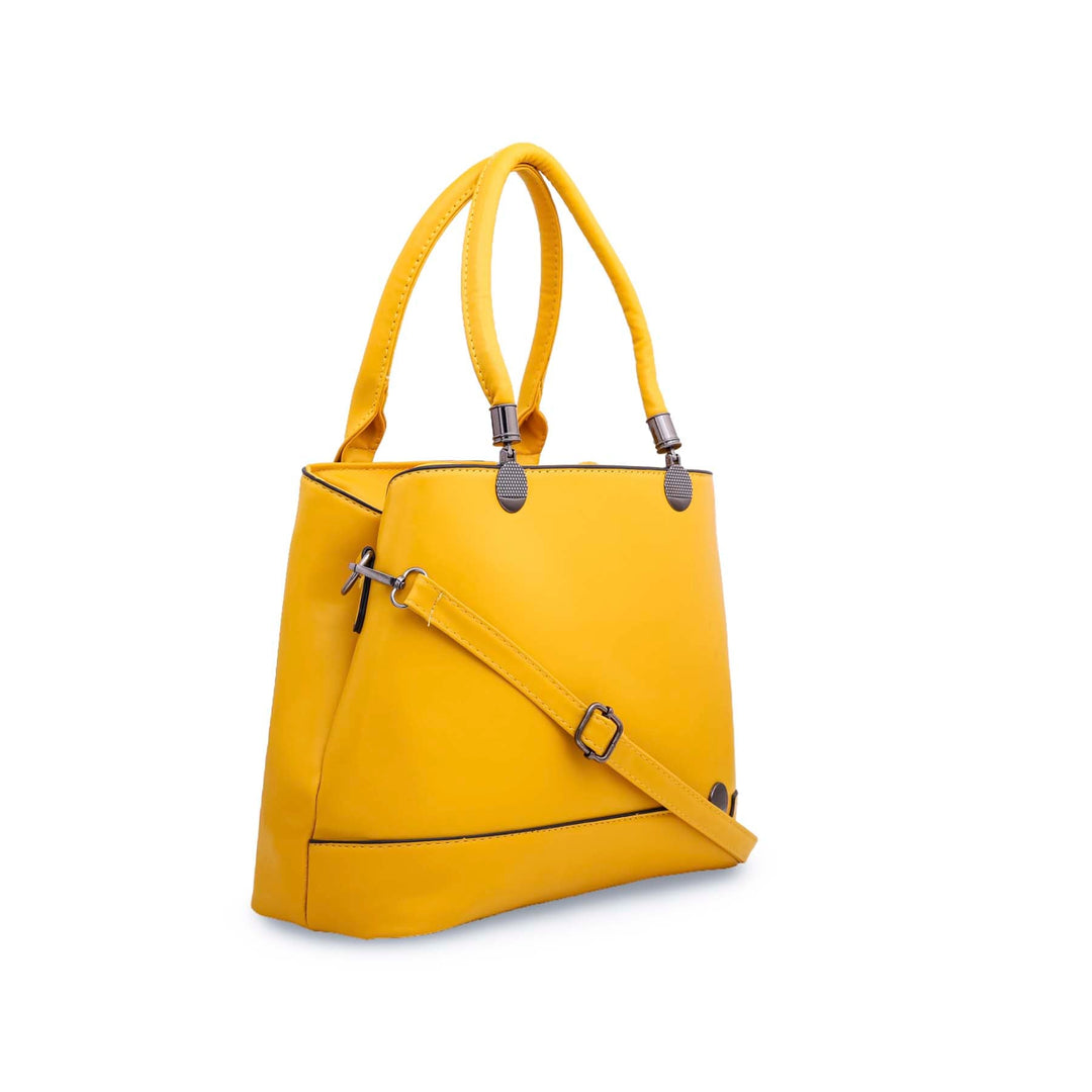 Yellow Formal Hand Bag P35876