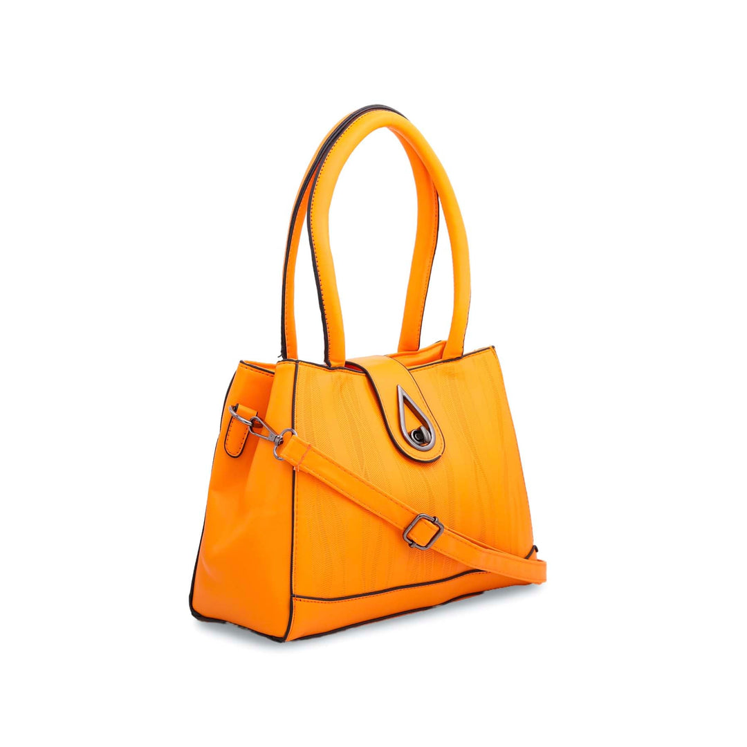 Orange Formal Hand Bags P35878