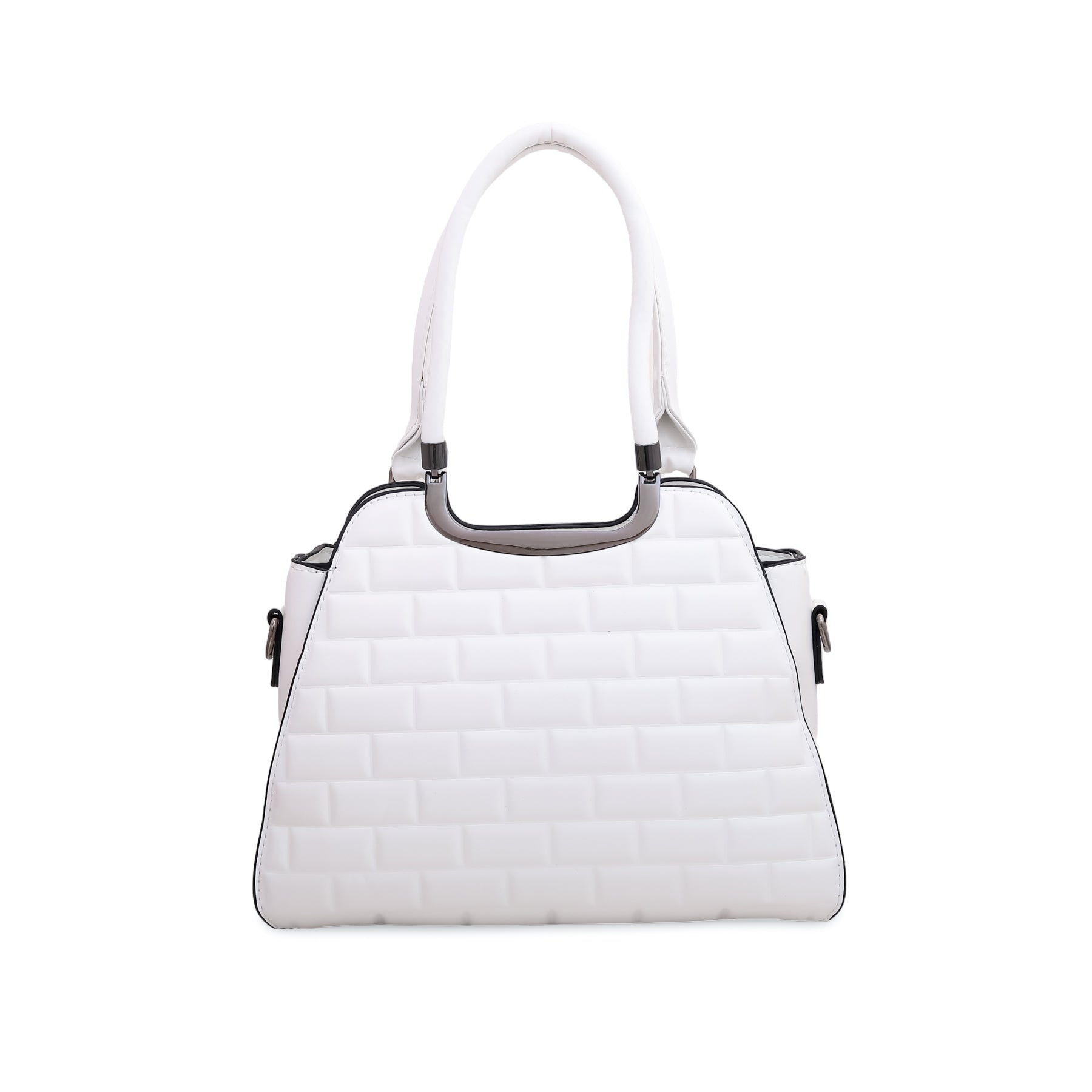 White Formal Hand Bags P35881
