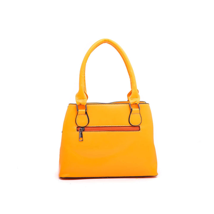 Orange Formal Hand Bag P35887